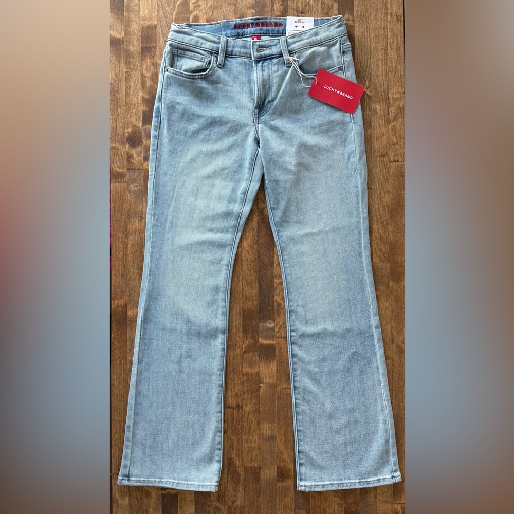 Lucky Brand Women's Light Blue Sweet Mid rise Boot Cut Jeans size 4/27 NWT